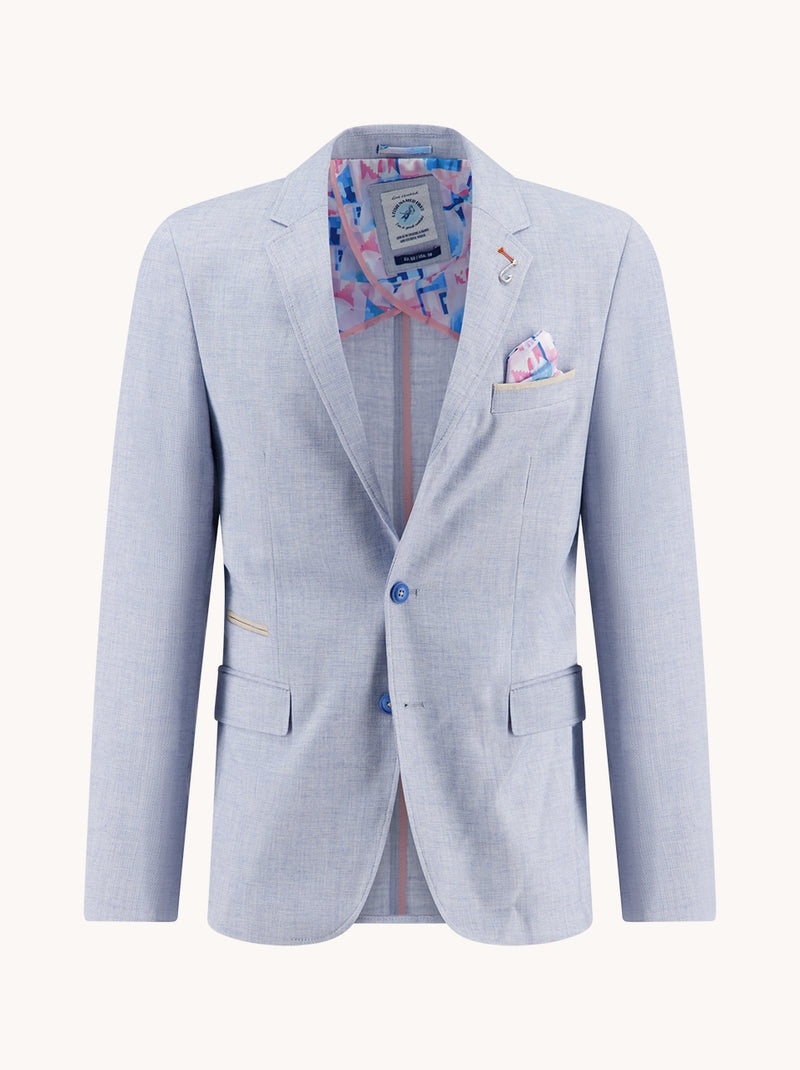 Blazers blauw A Fish Named Fred