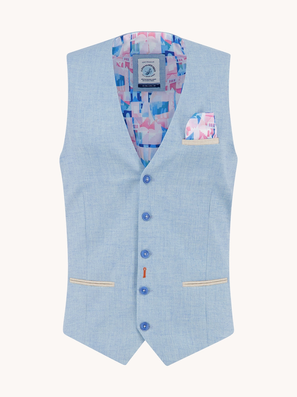 Gilets blauw A Fish Named Fred