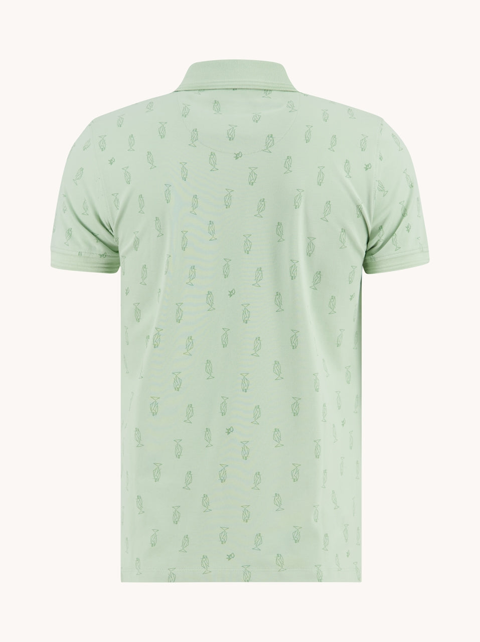 Polo's korte mouw groen A Fish Named Fred