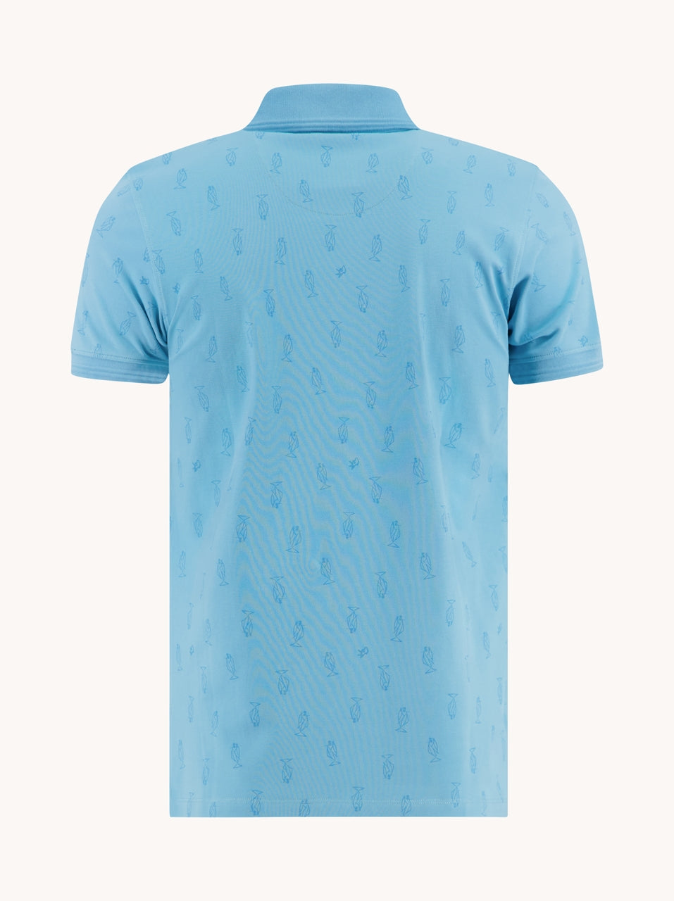 Polo's korte mouw blauw A Fish Named Fred