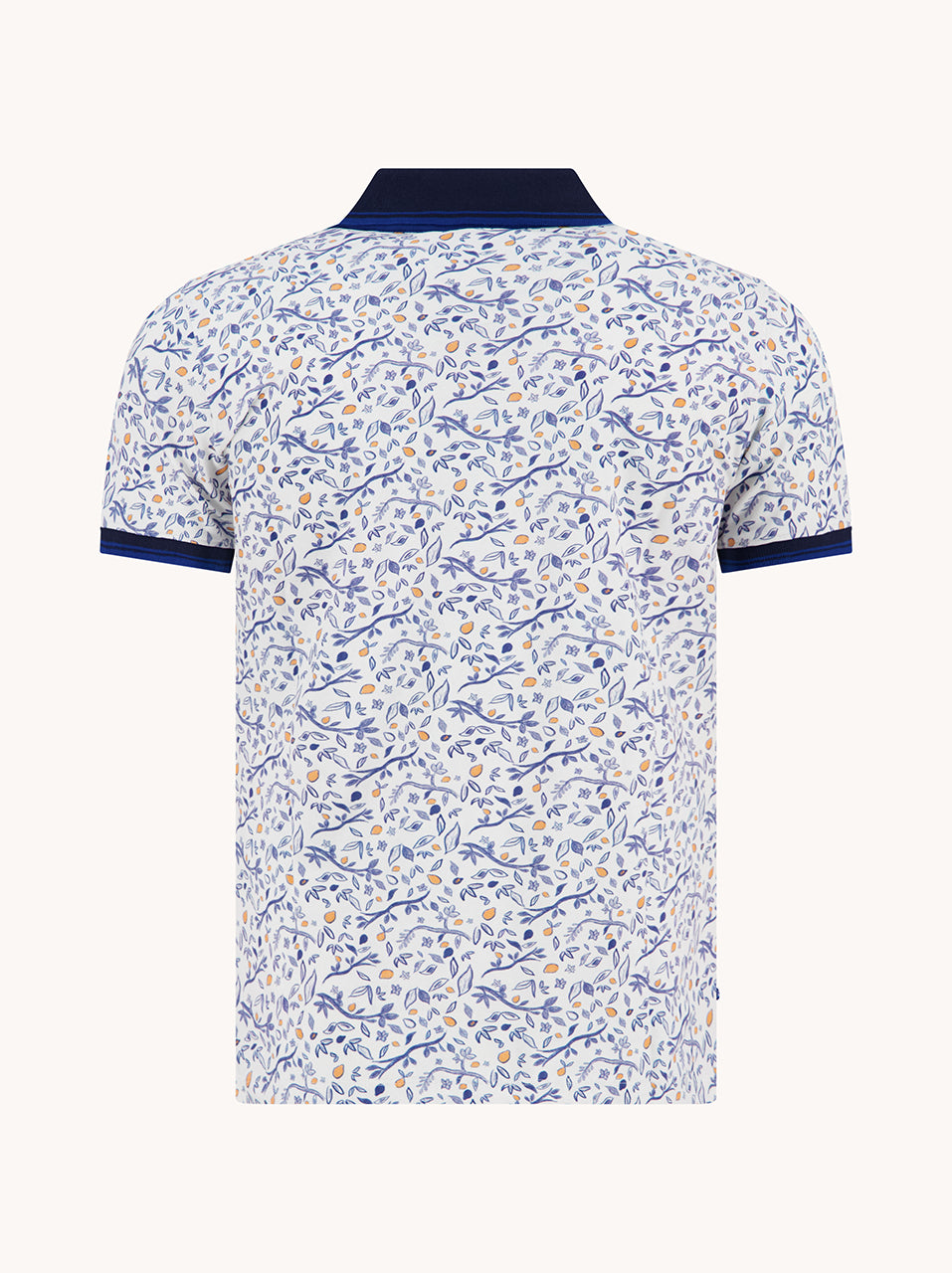 Polo's korte mouw blauw A Fish Named Fred