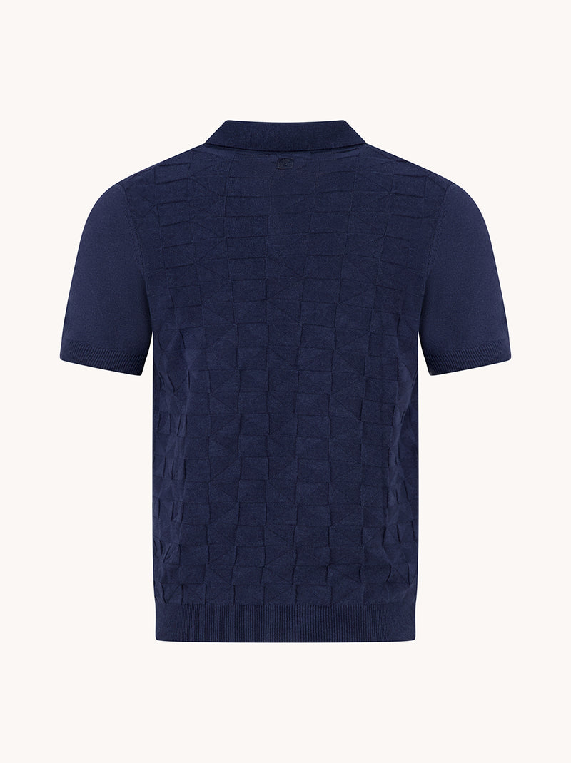 Polo's korte mouw blauw A Fish Named Fred