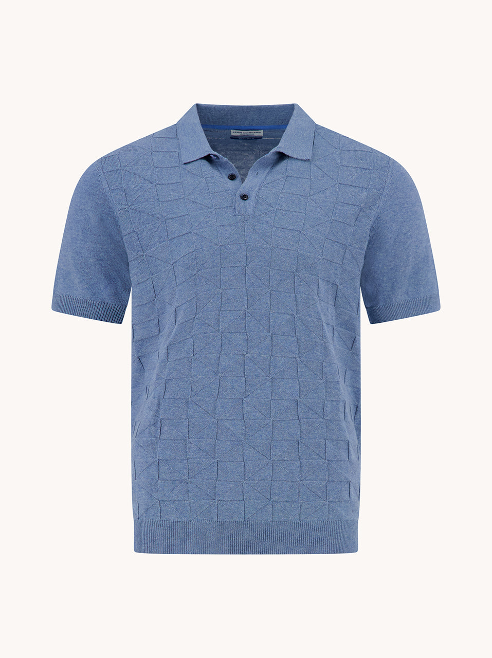 Polo's korte mouw blauw A Fish Named Fred