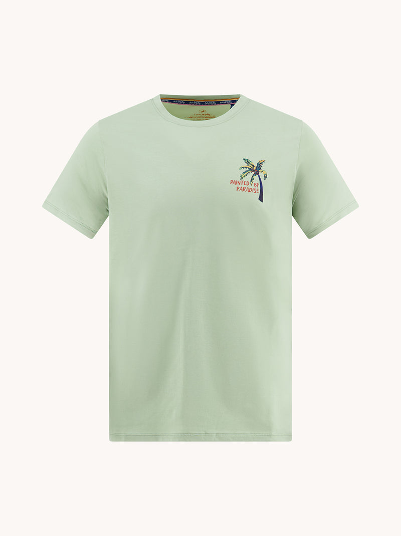 T-shirts korte mouw groen A Fish Named Fred