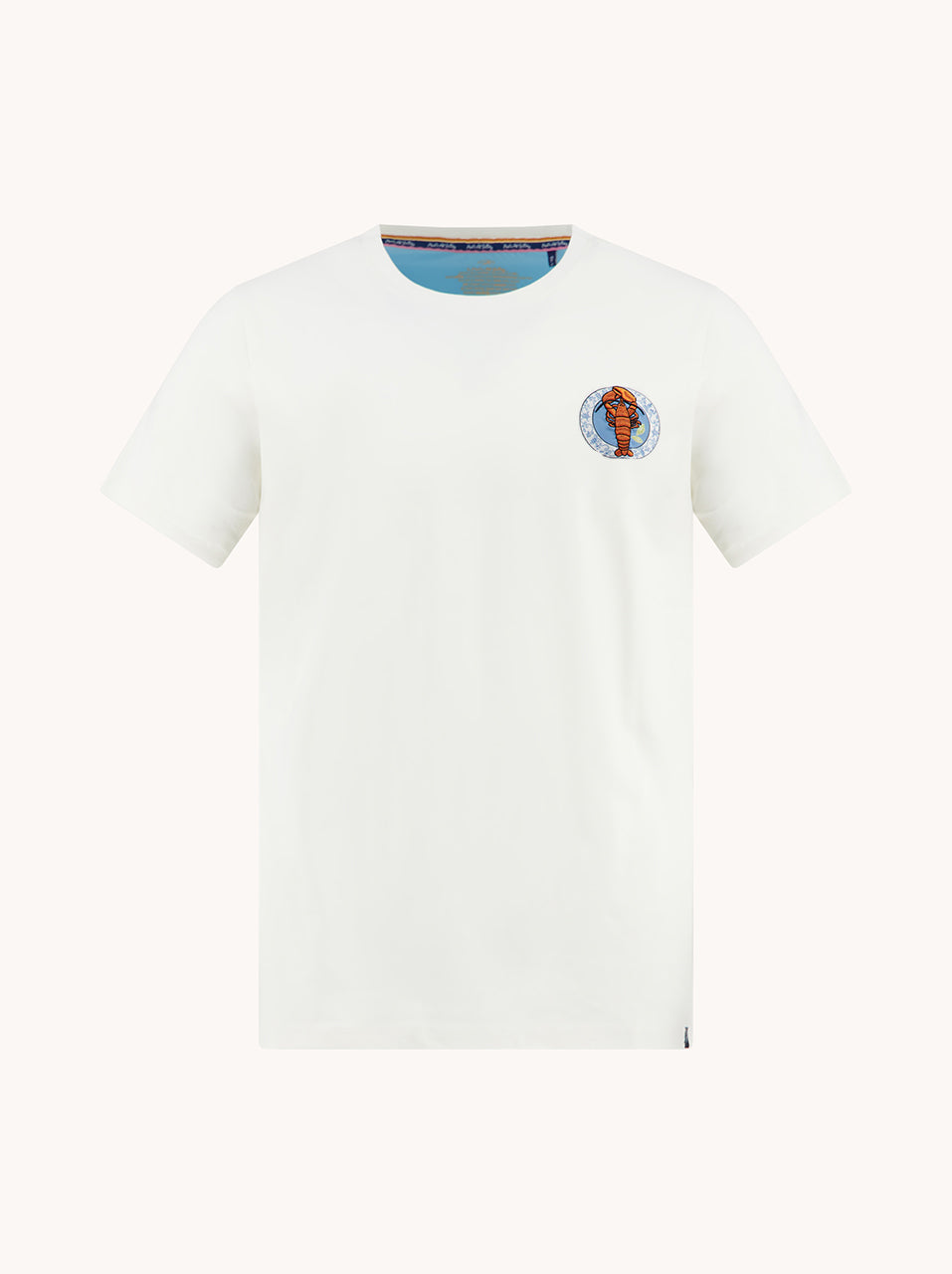 T-shirts korte mouw wit A Fish Named Fred