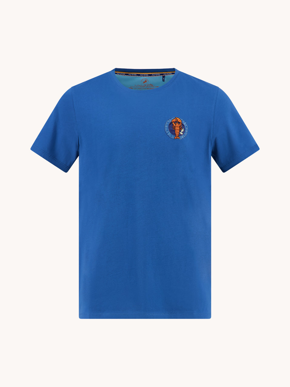 T-shirts korte mouw blauw A Fish Named Fred