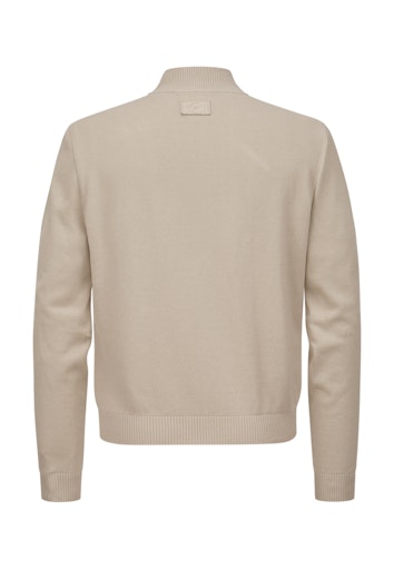 Leren jassen beige Milestone