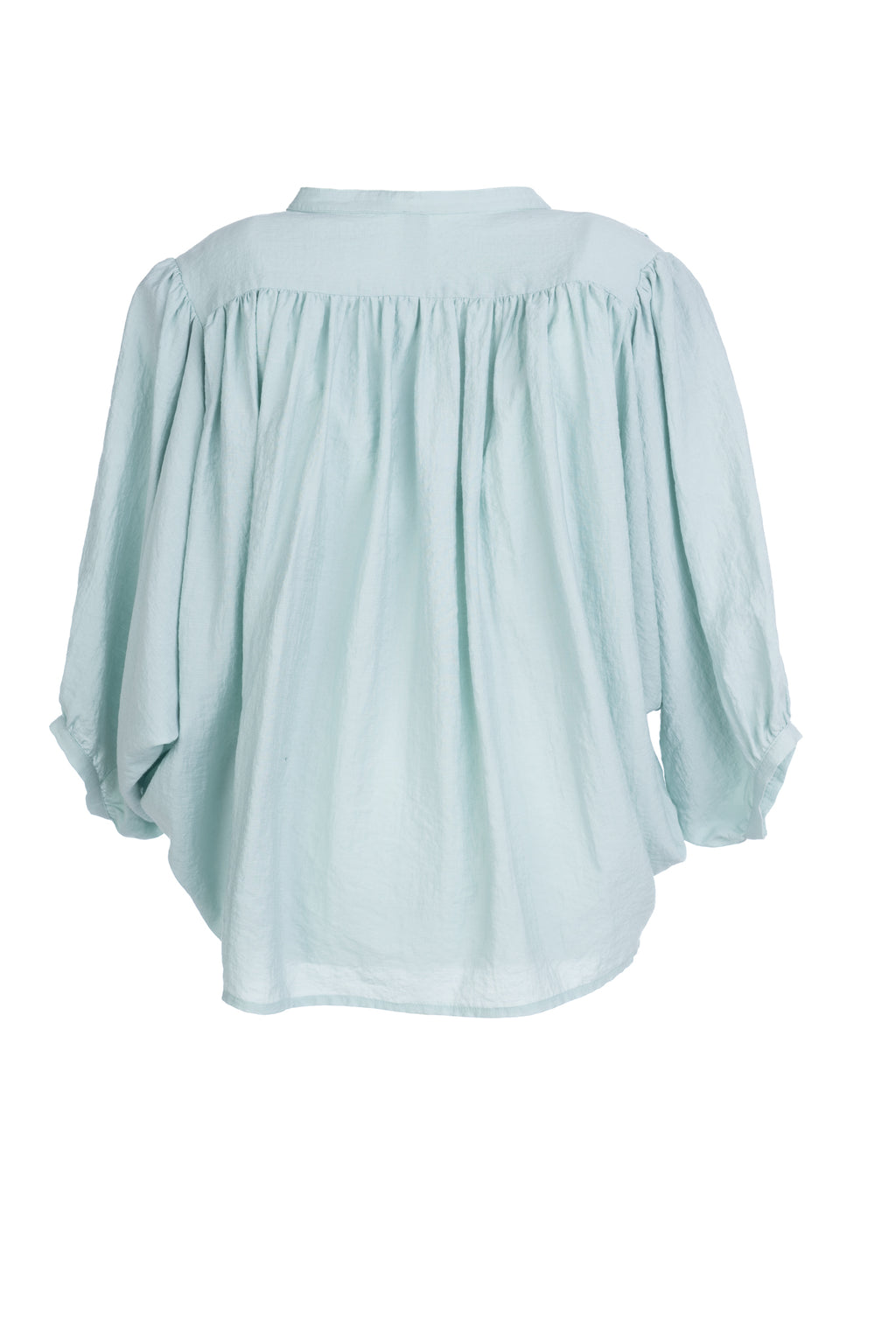 Blouses lange mouw blauw Dame Blanche