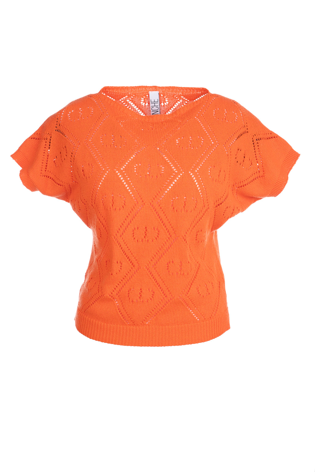 Pulls oranje Dame Blanche