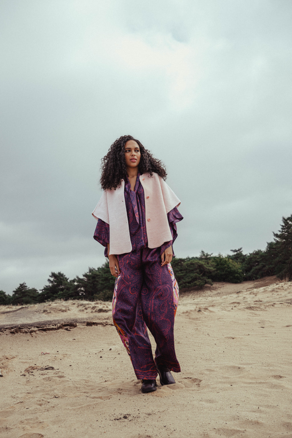 Poncho's roze Kate & Jules