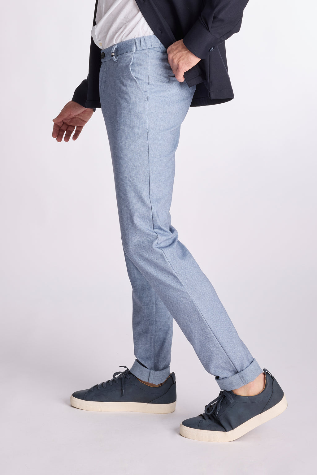 Broeken blauw Zilton