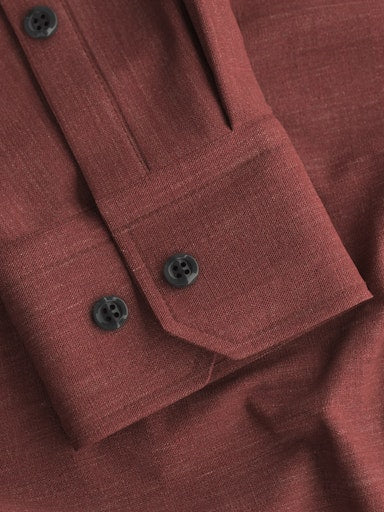 Hemden lange mouw rood Strellson