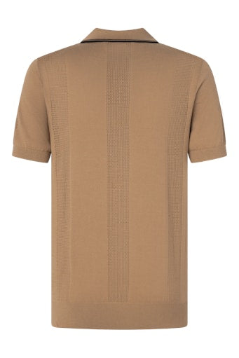 Polo's korte mouw beige Strellson