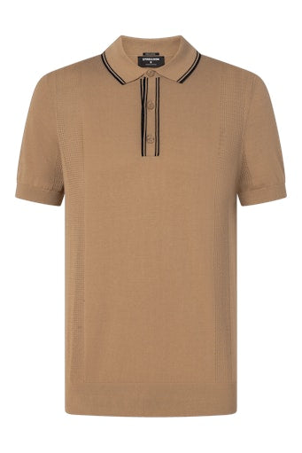 Polo's korte mouw beige Strellson