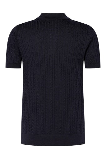 Polo's korte mouw blauw Strellson