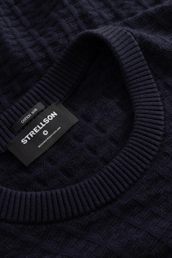 Pulls blauw Strellson