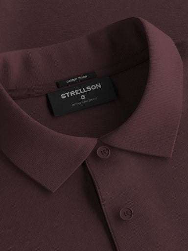 Polo's korte mouw rood Strellson
