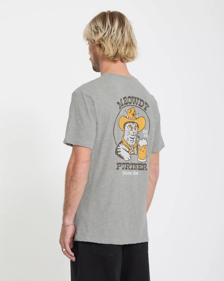 T-shirts korte mouw grijs VOLCOM