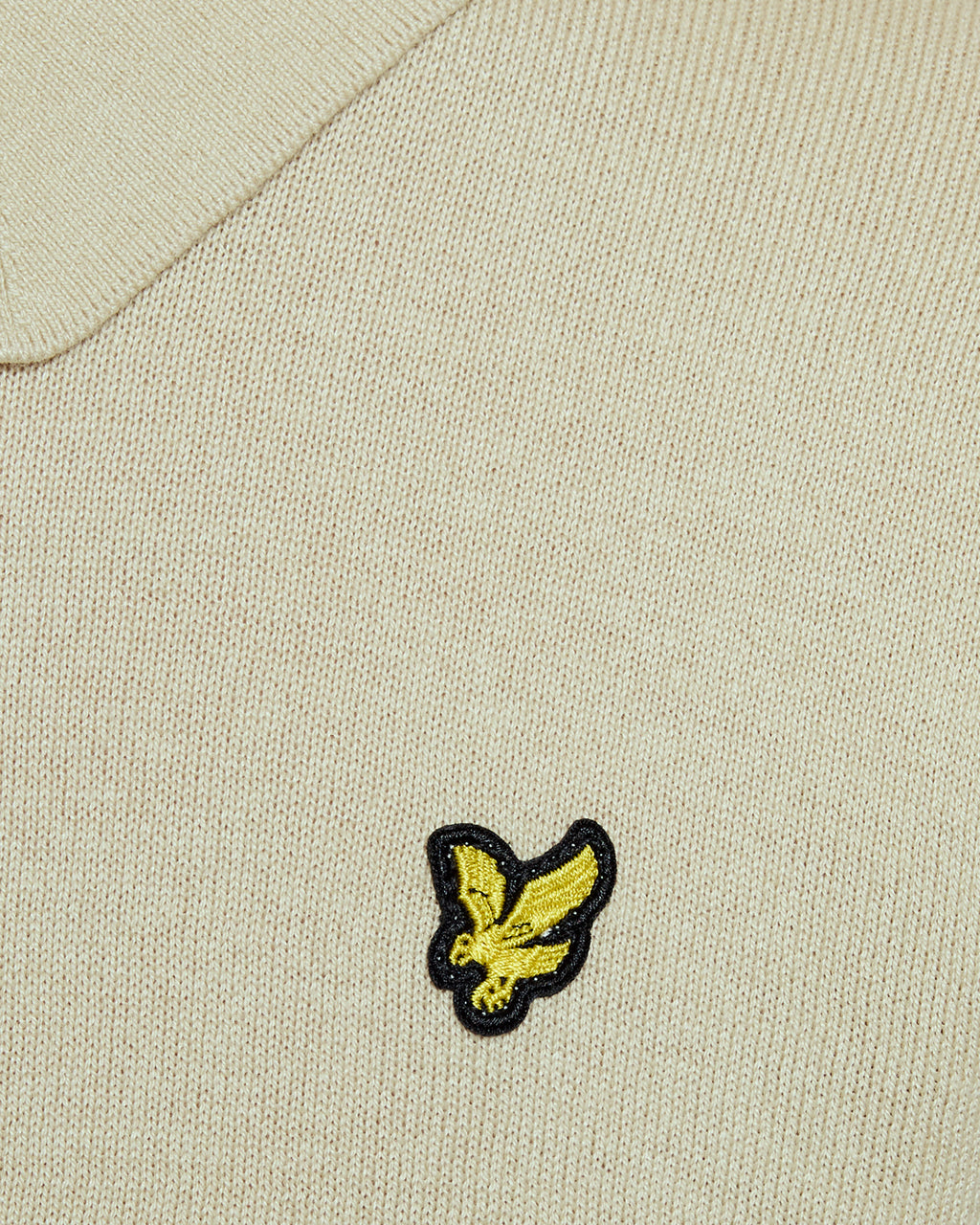 Polo's korte mouw beige Lyle & Scott