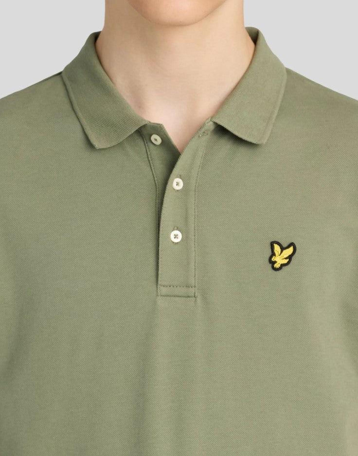 Polo's korte mouw groen Lyle & Scott