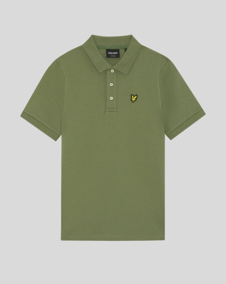 Polo's korte mouw groen Lyle & Scott
