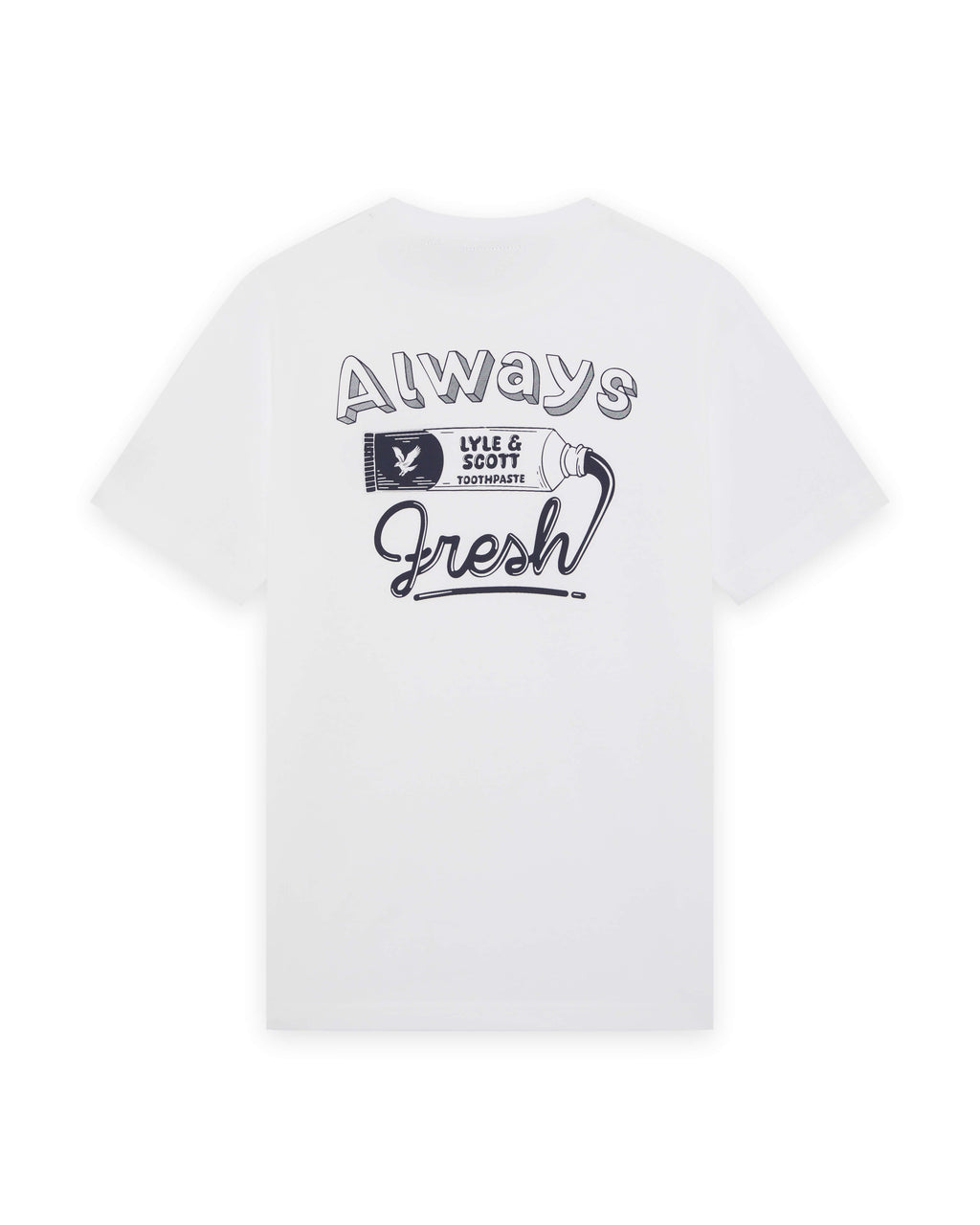 T-shirts korte mouw wit Lyle & Scott