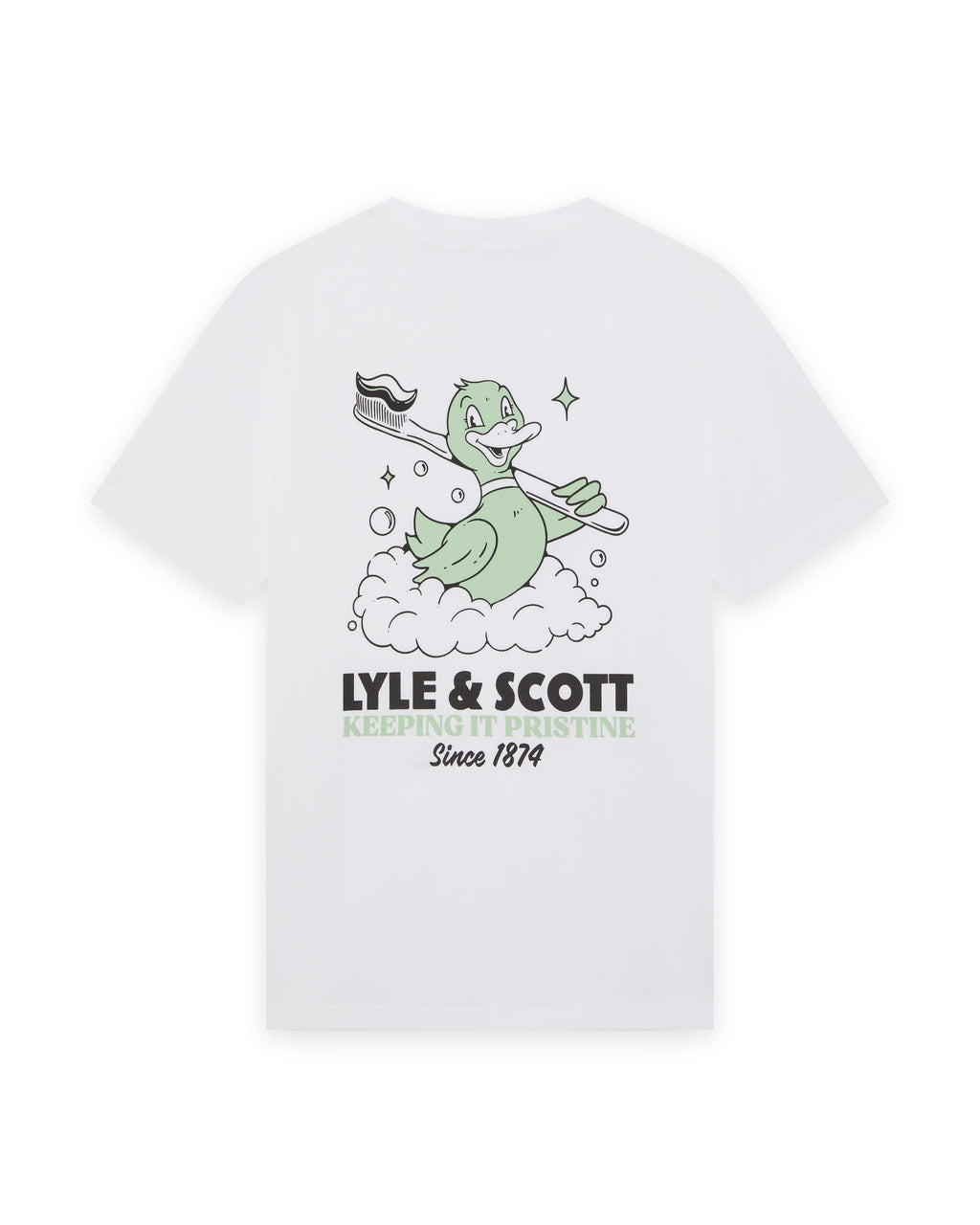 T-shirts korte mouw wit Lyle & Scott