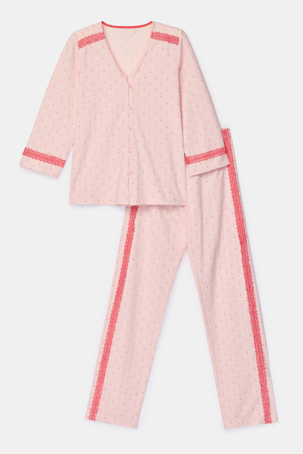 Pyjama's roze Woody