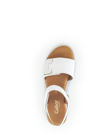 Sandalen wit Gabor