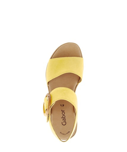 Sandalen geel Gabor