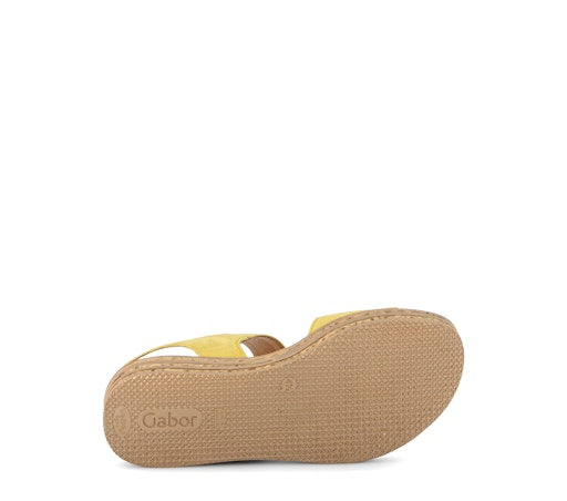 Sandalen geel Gabor