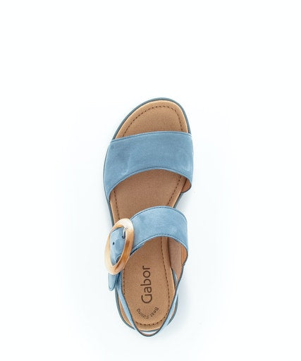 Sandalen blauw Gabor