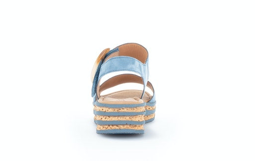Sandalen blauw Gabor
