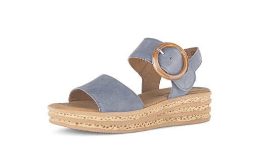 Sandalen blauw Gabor