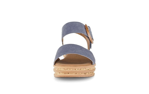 Sandalen blauw Gabor