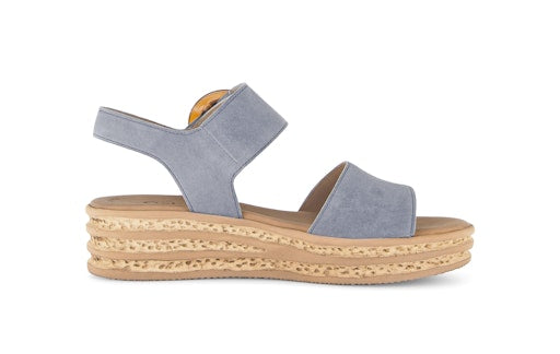 Sandalen blauw Gabor