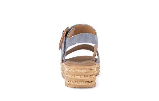 Sandalen blauw Gabor