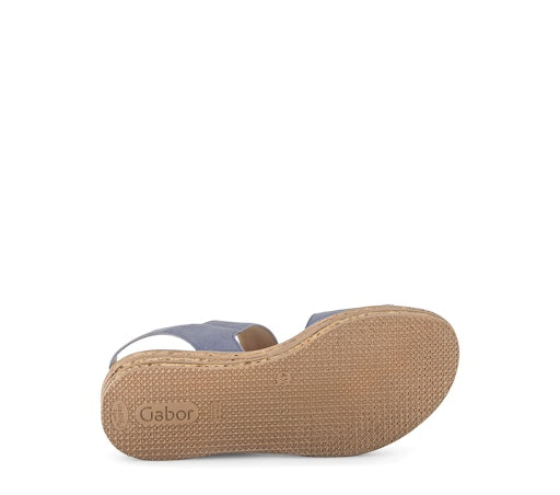 Sandalen blauw Gabor