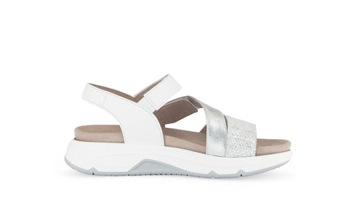 Sandalen zilver Gabor