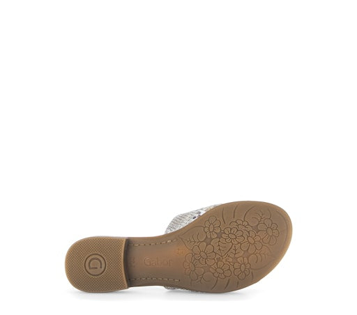 Slippers groen Gabor