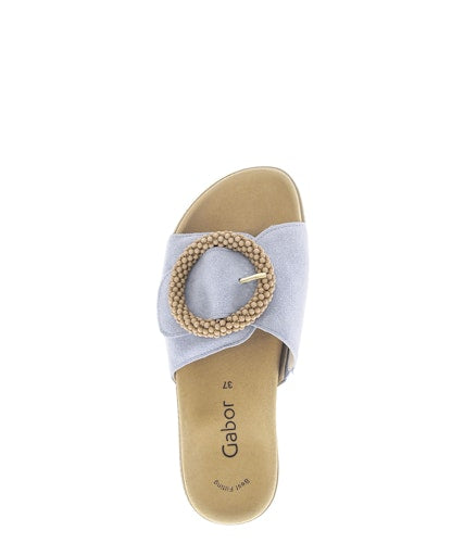 Slippers blauw Gabor
