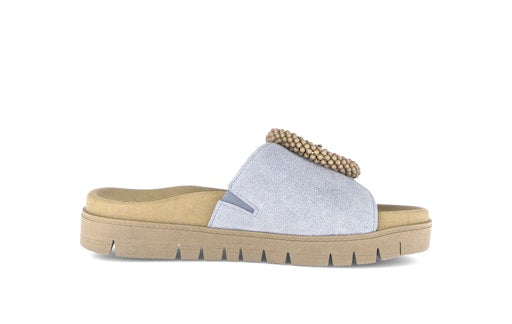 Slippers blauw Gabor