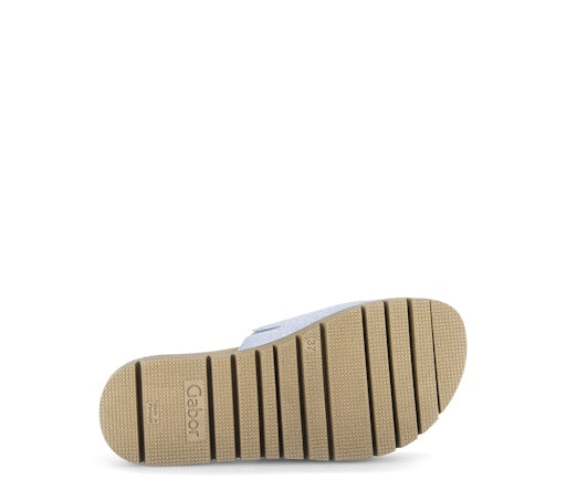 Slippers blauw Gabor