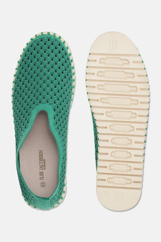 Loafers groen Ilse Jacobsen