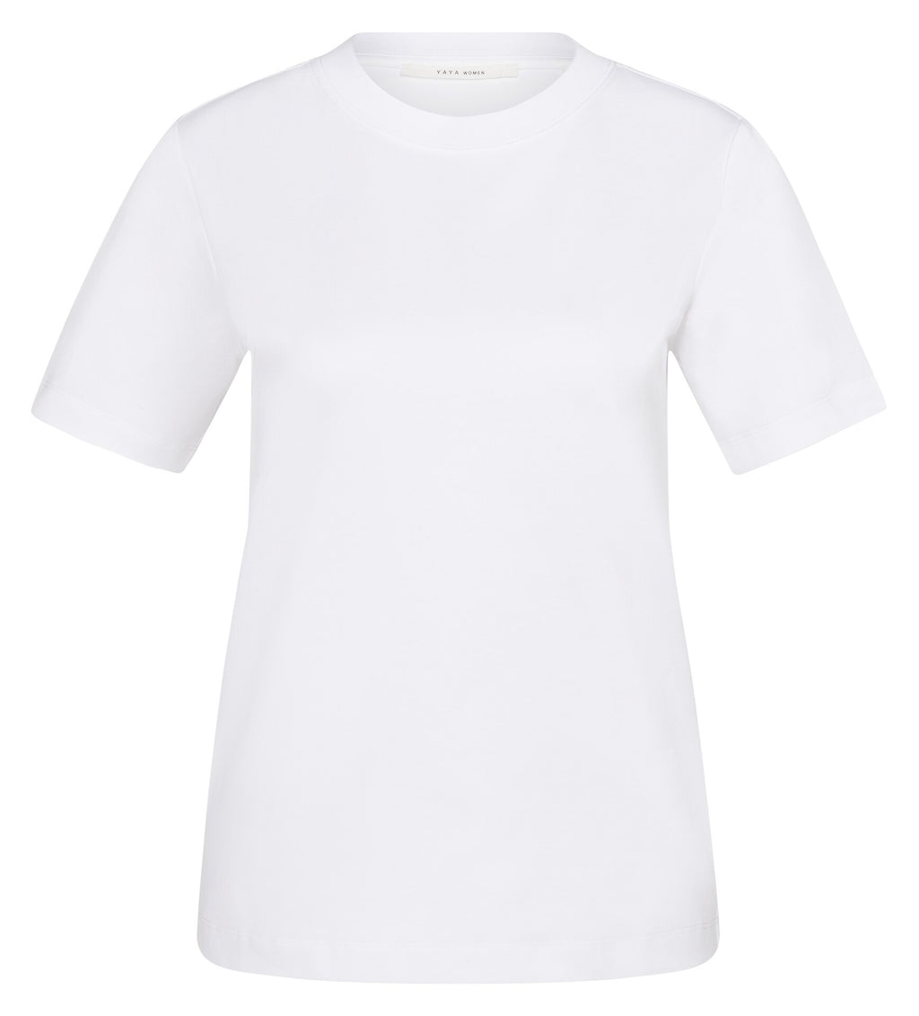 T-shirts korte mouw wit YAYA