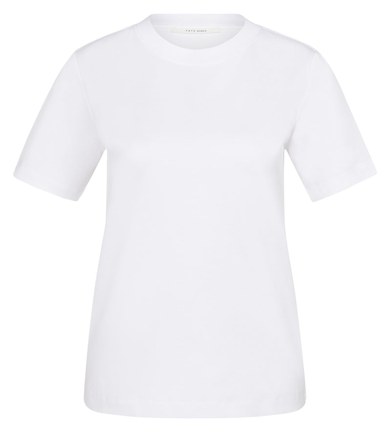 T-shirts korte mouw wit YAYA