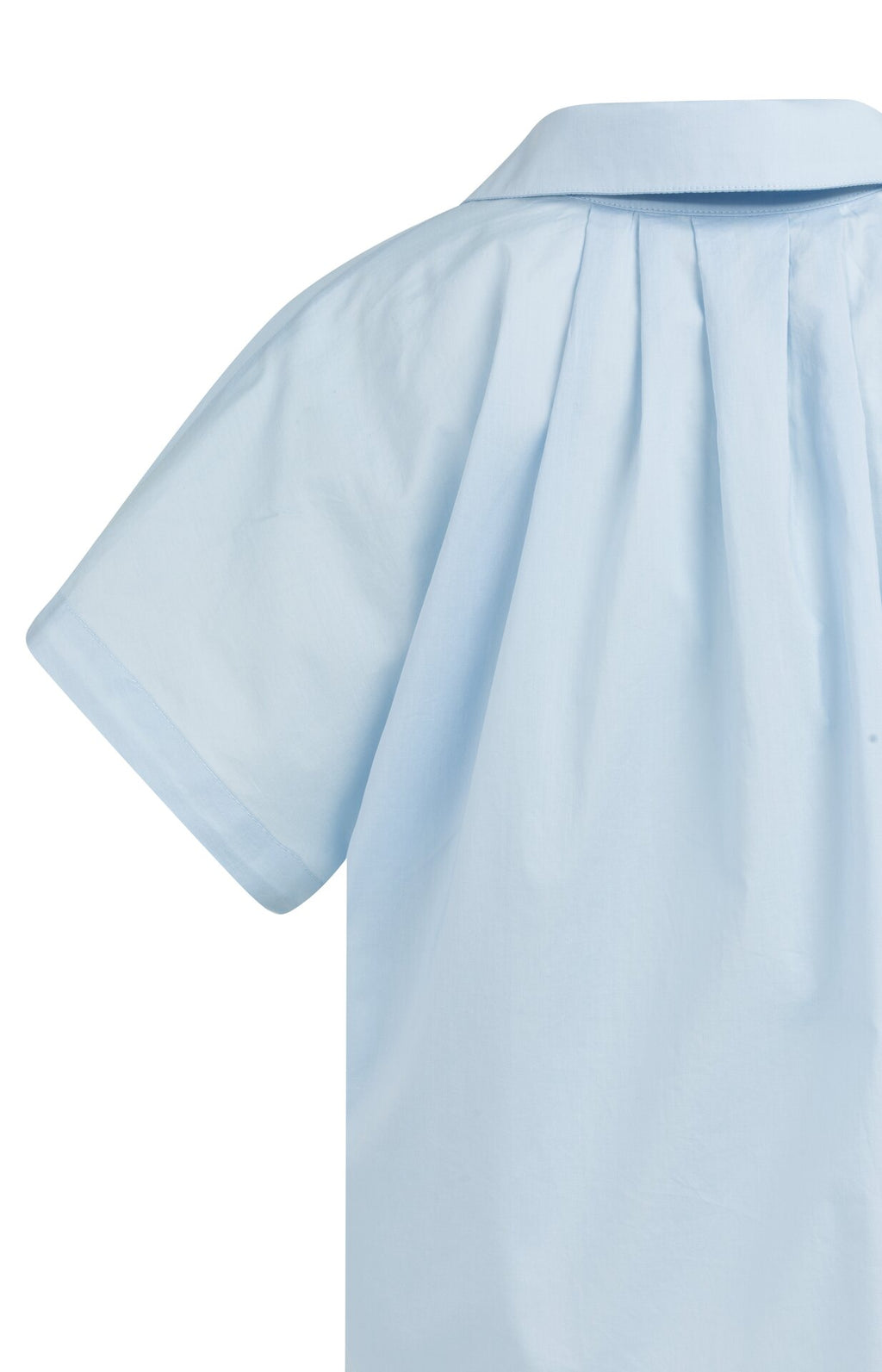 Blouses korte mouw blauw YAYA