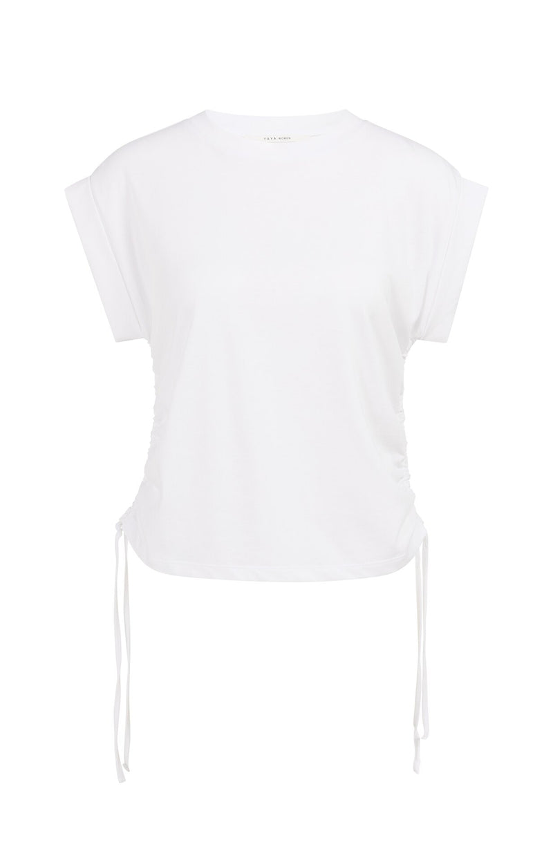 T-shirts korte mouw wit YAYA