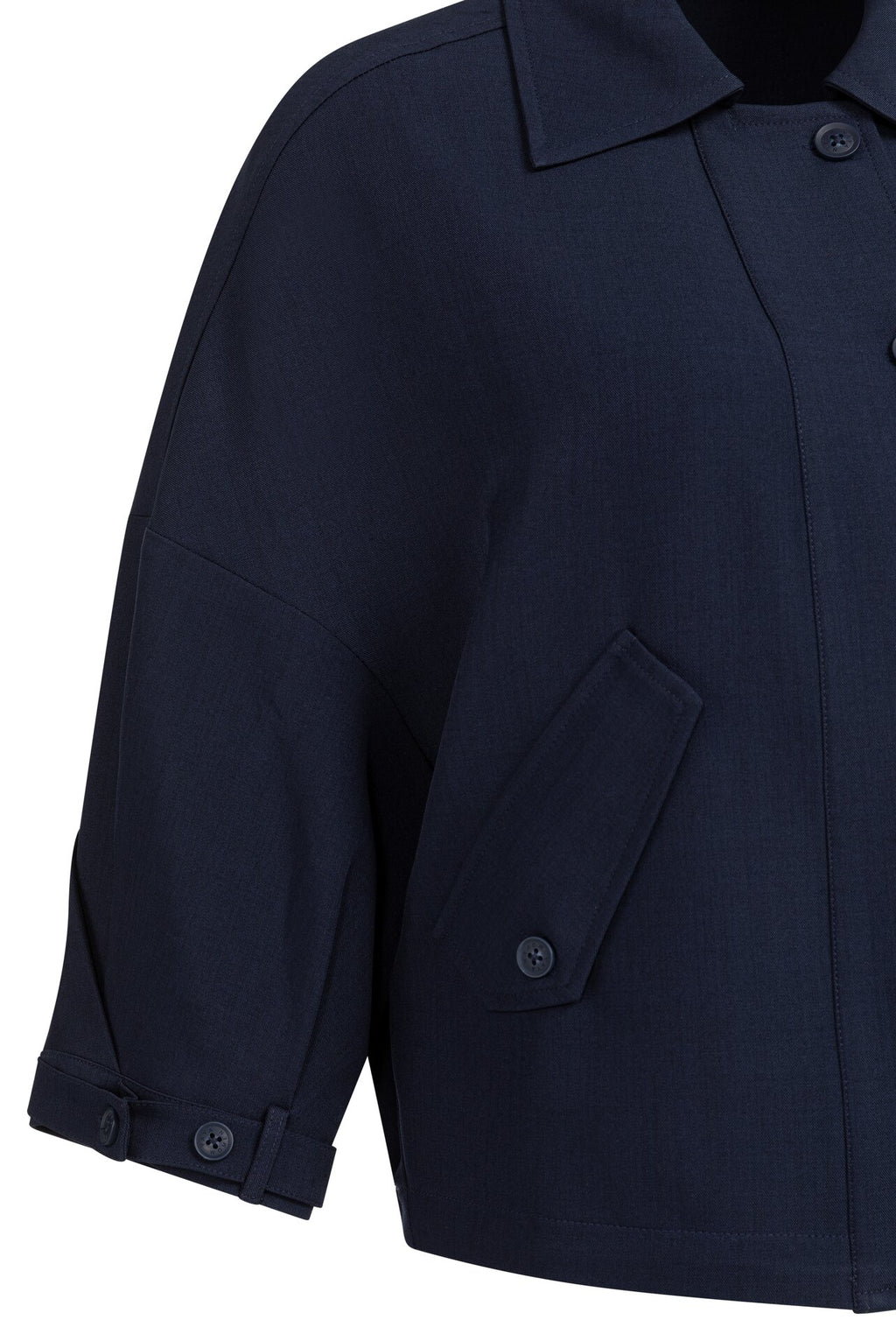 Blouses lange mouw navy YAYA
