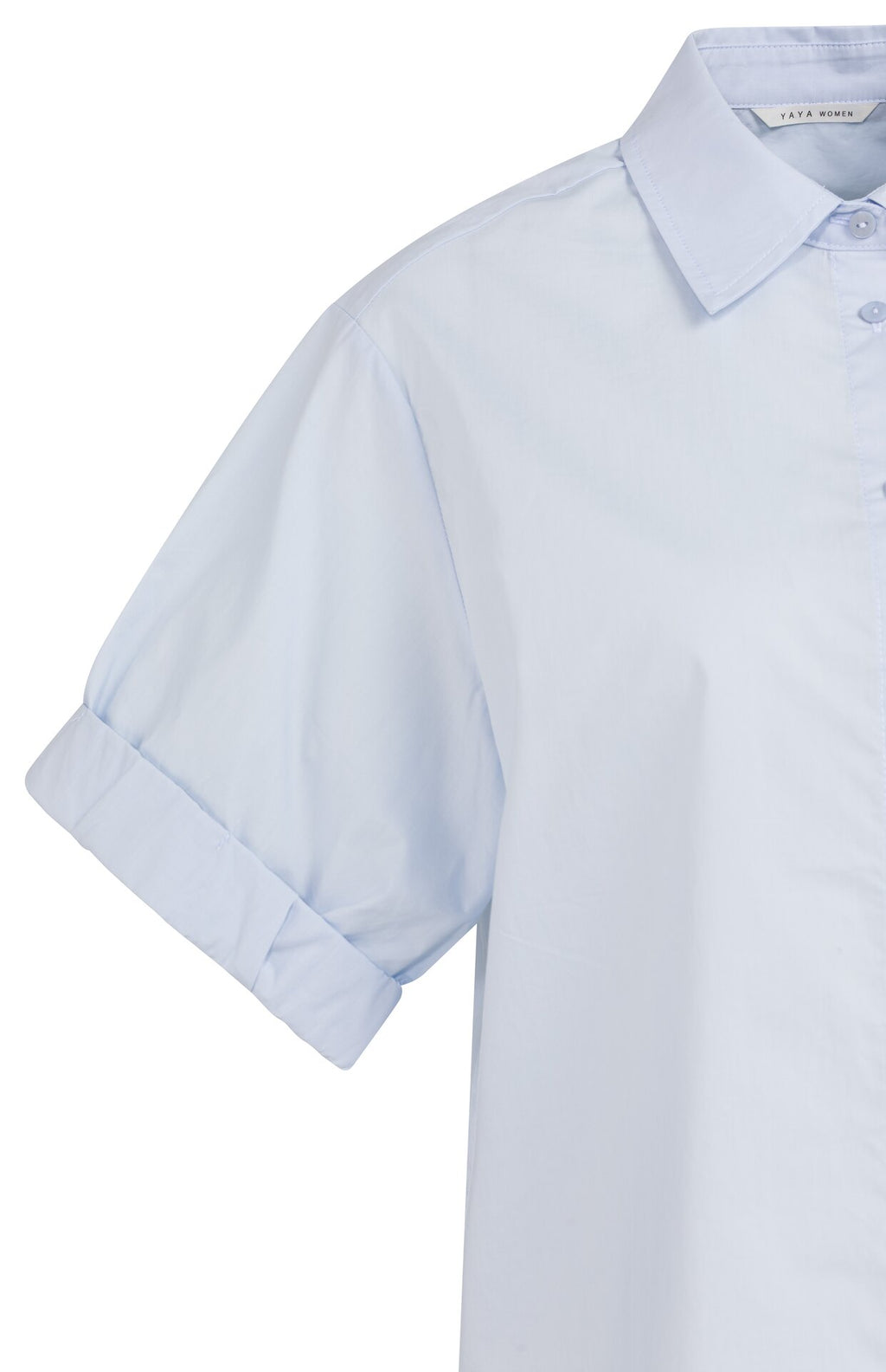 Blouses korte mouw blauw YAYA